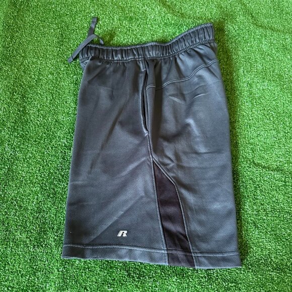 Russell Core Performance Drawstring Pockets Dri Power Gray Active Short Size S - Picture 1 of 13